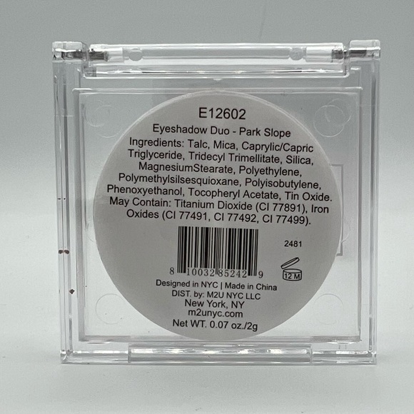 m2u NYC Eyeshadow Duo (Park Slope) - Picture 2 of 2